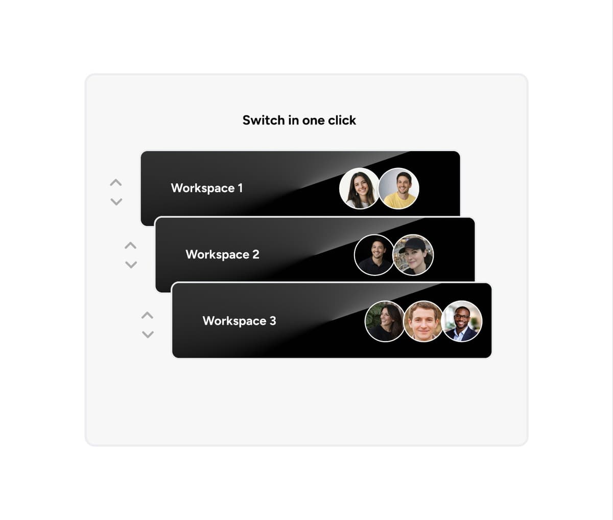 One workspace per client, zero confusion